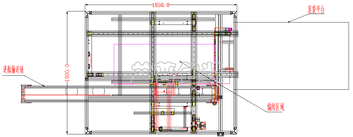 圖片關鍵詞 廣州全自動四邊封裝袋機,廣州碼垛機廠家,全自動碼垛機,碼垛機廠家,廣州垂直夾持提升機,廣州連續式垂直提升機